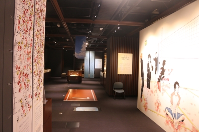 n体験コーナー 展示風景