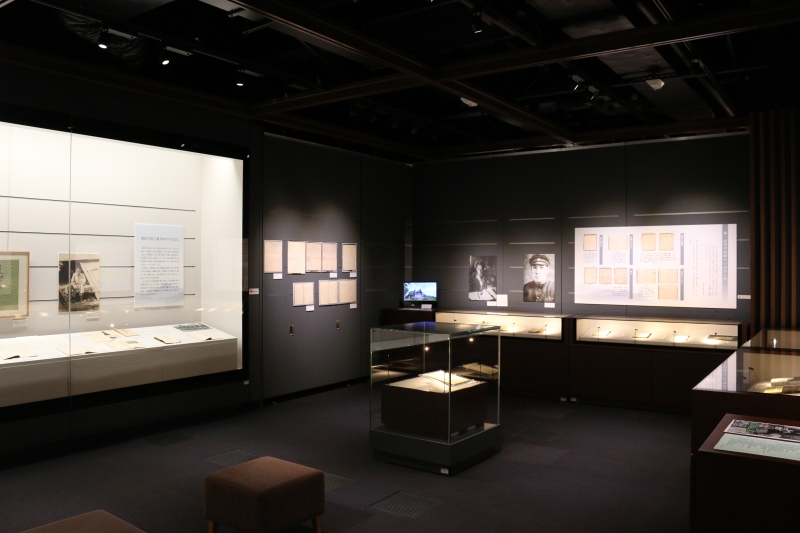 深田久弥の旧制第一高校時代の日記などを展示したコーナー
