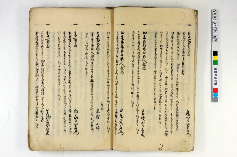 諸役人并町在御扶持人姓名 （十）知行減切