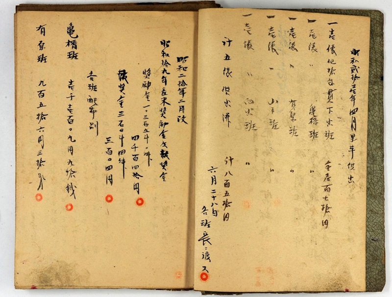 配給米供出側の記録 1