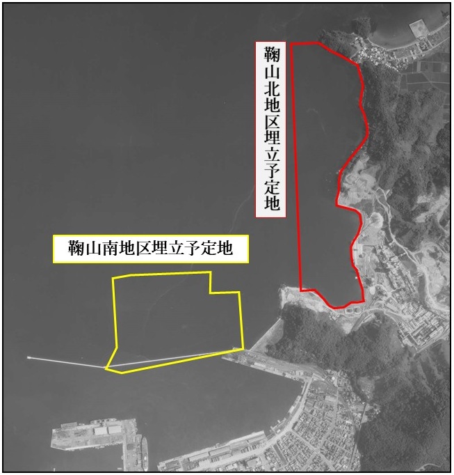 埋立前(昭和52年7月12日時点)