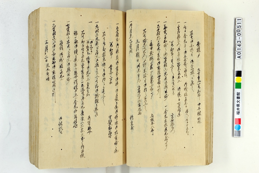 「御側向頭取御用日記」（1）50ページ