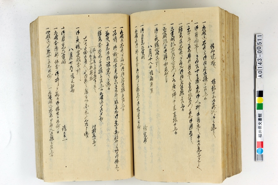「御側向頭取御用日記」（1）　189ページ