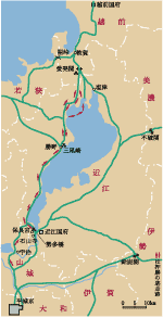 恵美押勝の乱関係図