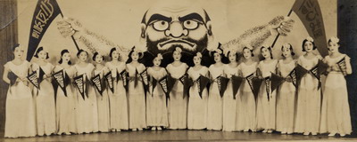 新春のヴァライテイ・フィナーレ“青春の歌”（1935年1月）