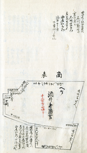 「屋敷地絵図」に記された歴代居住者