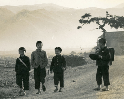 子どもの通学風景