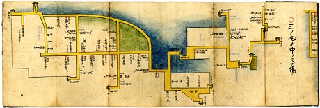 「戊午屋鋪絵図」（部分）　福井県文書館蔵