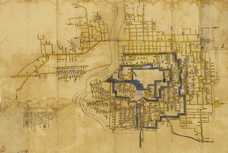 「天保福井御城下絵図」