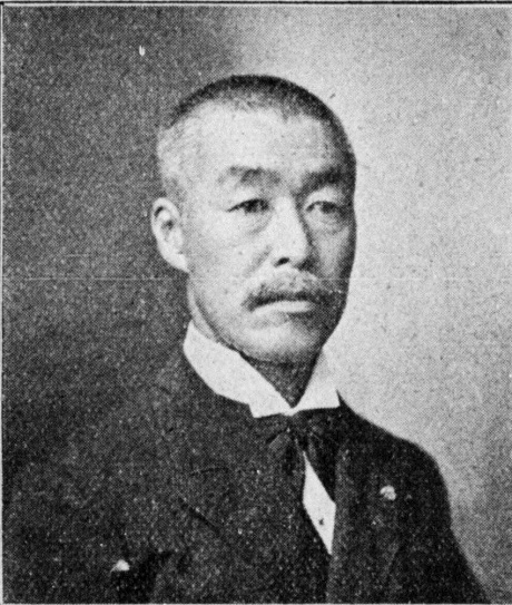 栗塚省吾（1853-1920）(『新選代議士列伝』国立国会図書館 デジタルコレクションより転載）