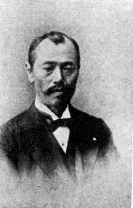 関義臣（1840-1918）（『明治肖像録』国立国会図書館 デジタルコレクションより転載）