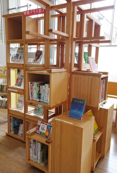 展示の様子2 SDGs本
